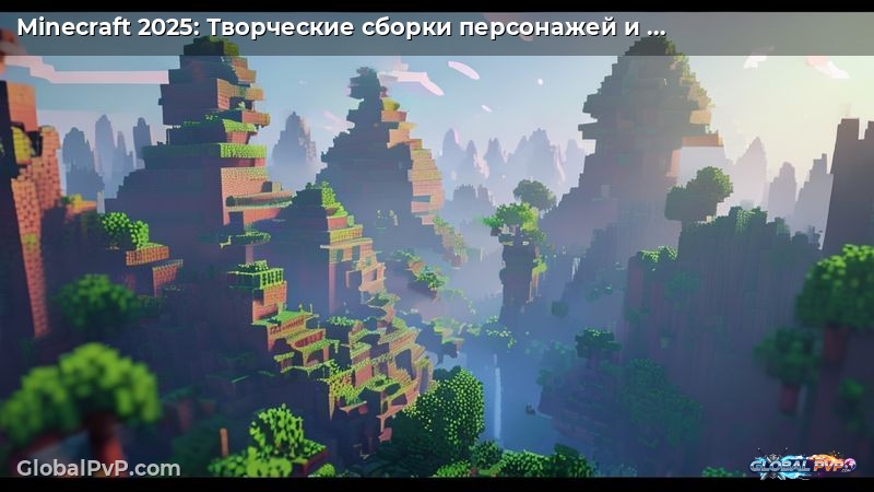 Minecraft 2025: Творческие сборки персонажей и стратегии с сидом 8099