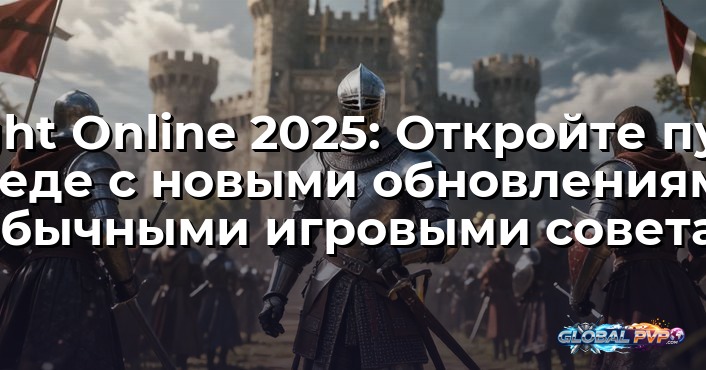 Knight Online 2025: Откройте путь к победе с новыми обновлениями и необычными игровыми советами!