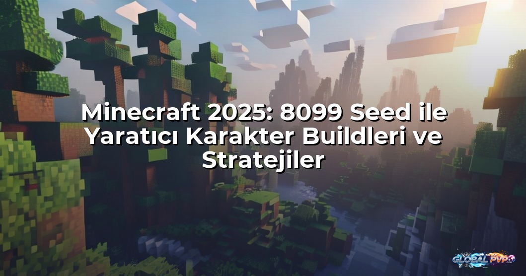 Minecraft 2025: 8099 Seed ile Yaratıcı Karakter Buildleri ve Stratejiler