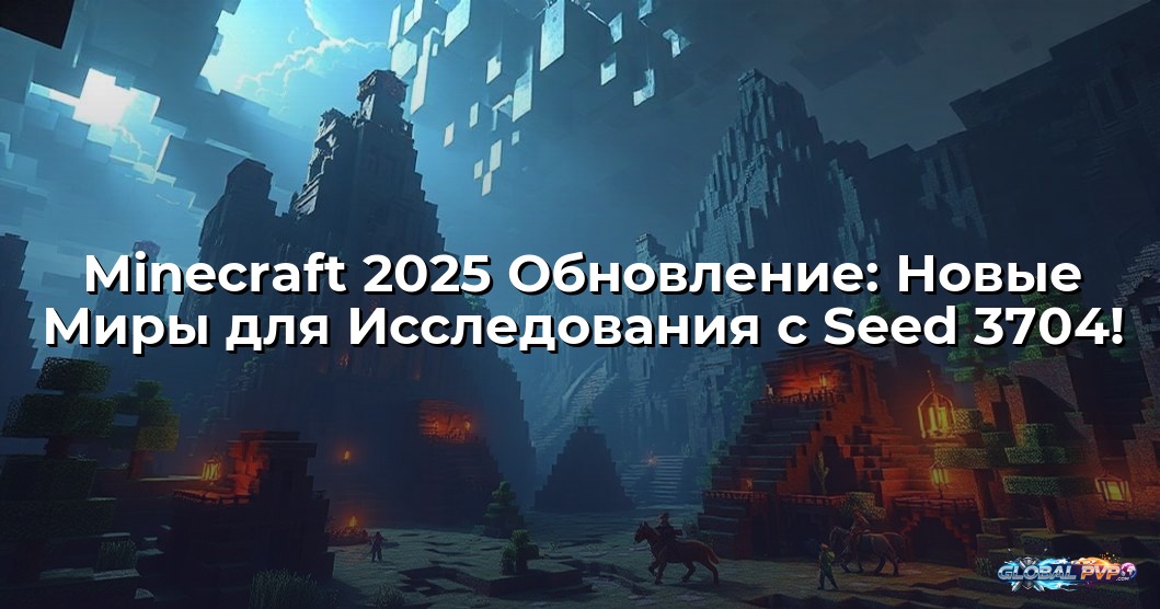 Minecraft 2025 Обновление: Новые Миры для Исследования с Seed 3704!