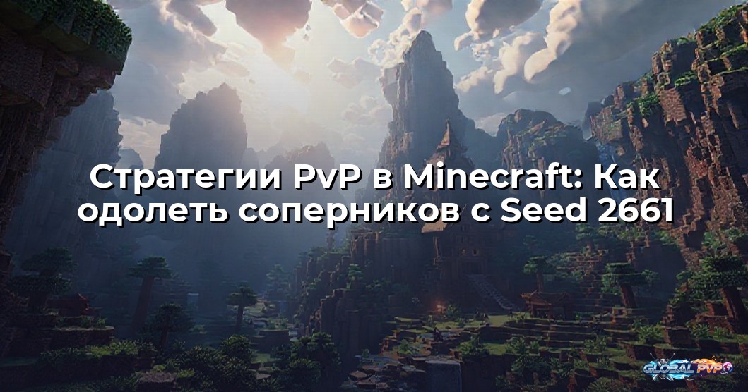 Стратегии PvP в Minecraft: Как одолеть соперников с Seed 2661