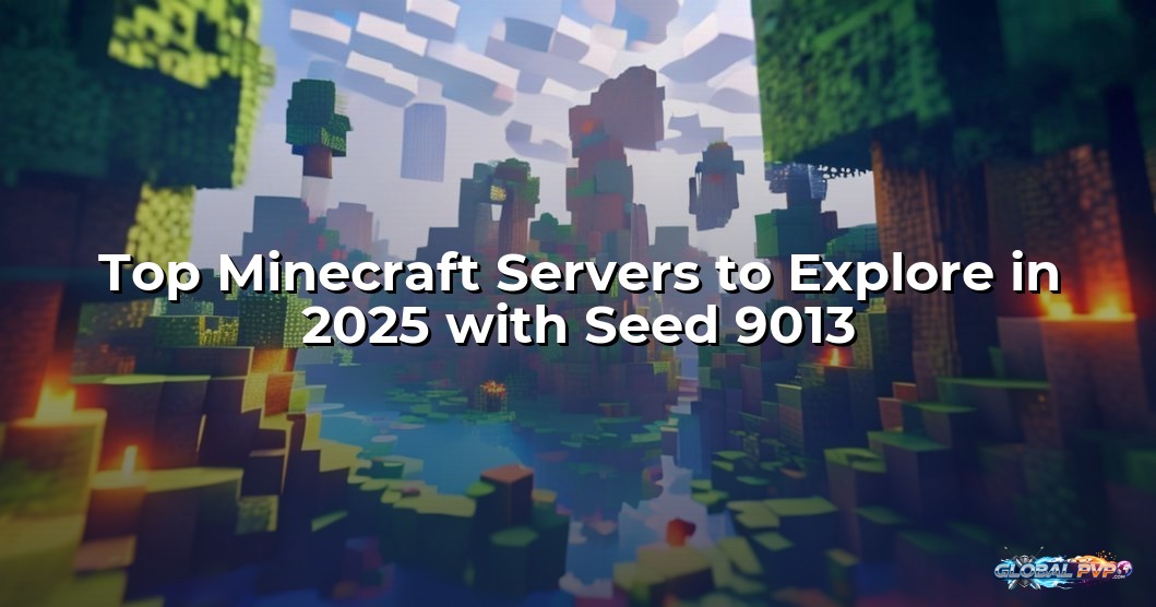 Top Minecraft Servers to Explore in 2025 with Seed 9013