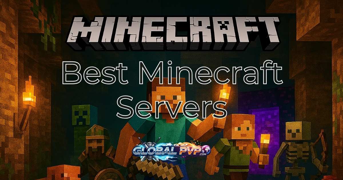 Best Minecraft Servers 2025 | Top PVP Server List | Global PVP